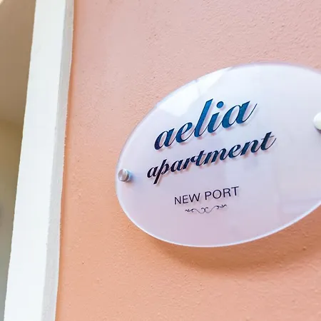 Lägenhet Aelia Apartment, New Port Mantouki